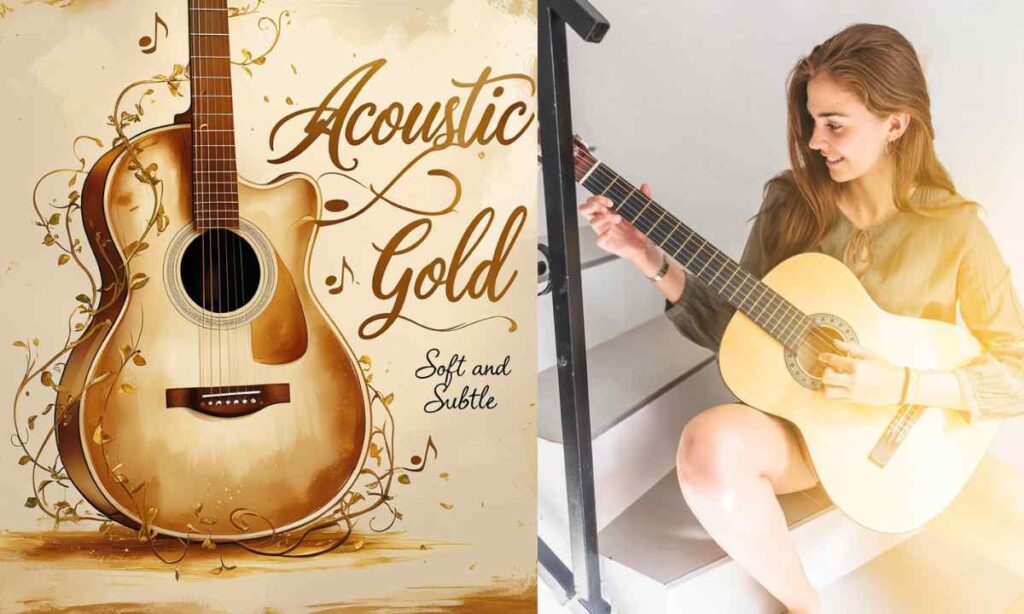 Acoustic Gold: Soft and Subtle Guitar Puns🎵 